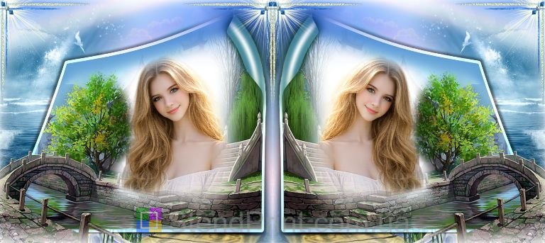 Кружка с фото на фоне природы персональный подарок заказать