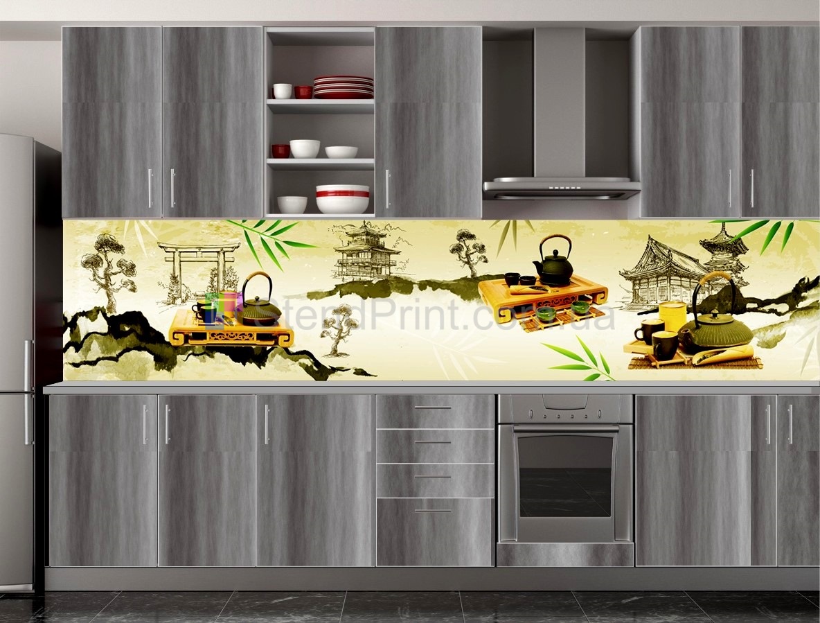 Фартук для кухни ночной город