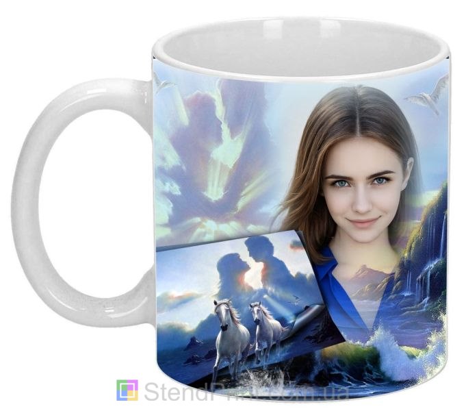Кружка с фото и природой — романтический подарок любимой