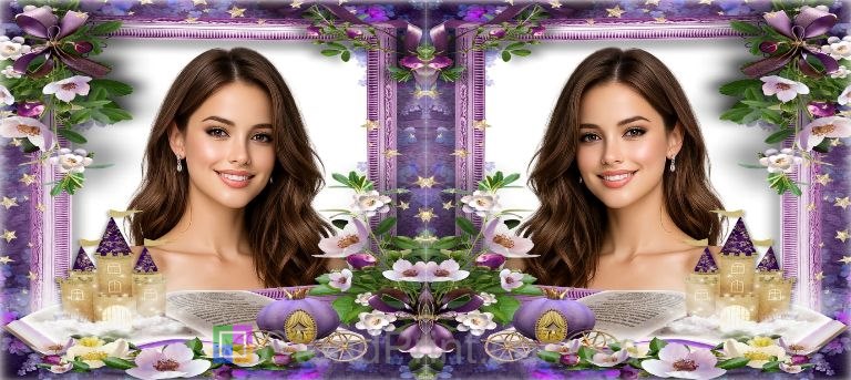 Чашка з фото для дівчини з квітами красивий подарунок замовити