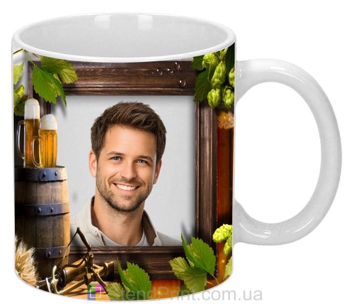 Чашка с фото на подарок мужчине
