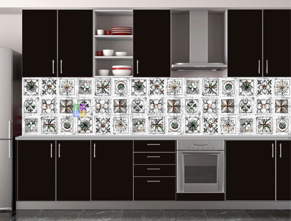 Декор фартука на кухне