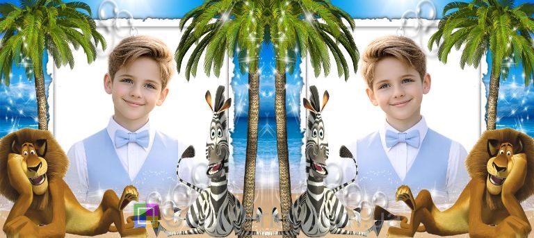 Дитяча кружка з фото екзотичний острів Мадагаскар