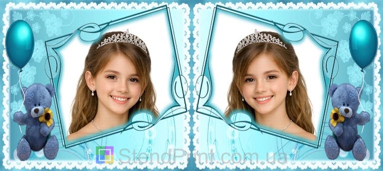 Чашка с фото для девочки подарок дочке с мишкой заказать