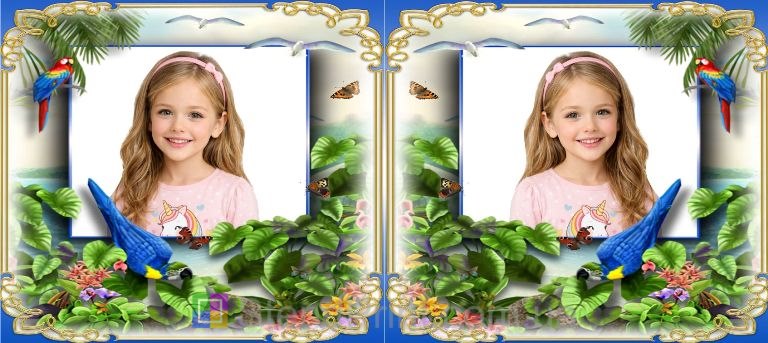 Чашка з фото літній відпочинок, море, папуги, екзотика — замовити