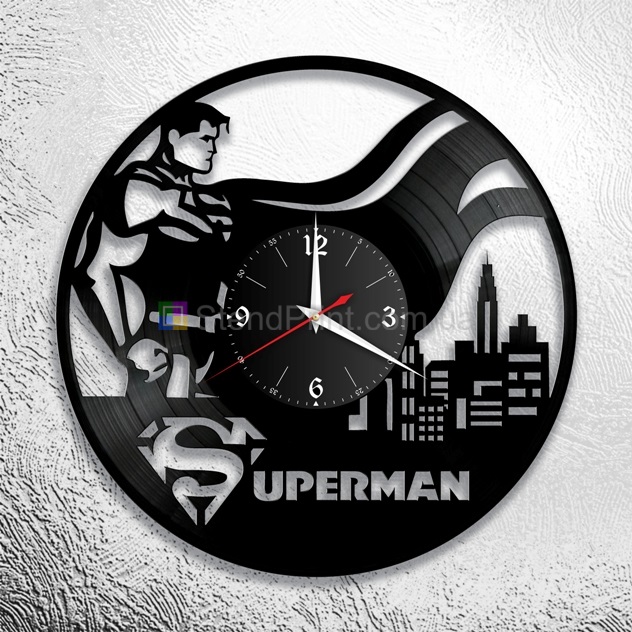 Часы настенные Супермен
