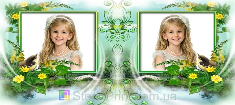 Чашка с фото красочная природа река и цветы заказать