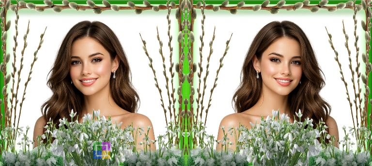 Чашка с фото весенний подарок сестре с подснежниками заказать