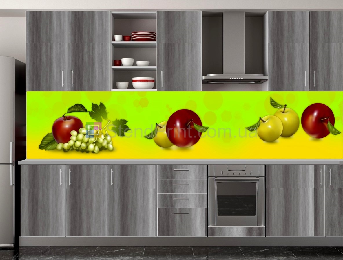 Фартук на кухню (фруктовый микс)