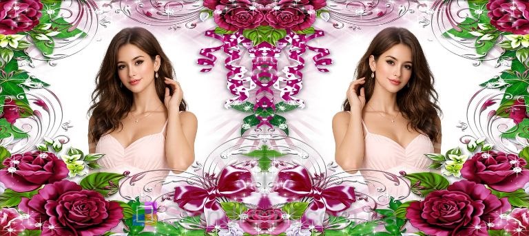 Чашка с фото багряные розы и цветы со своим фото заказать фотопечать