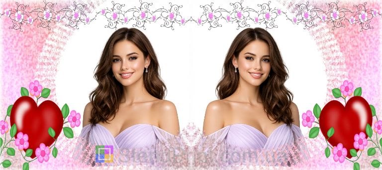 Чашка з фото для коханої з серцем подарунок дівчині купити онлайн