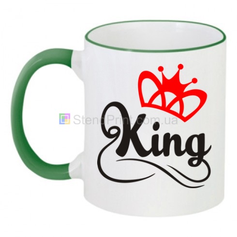 Друк на чашках Чашка керамічна King