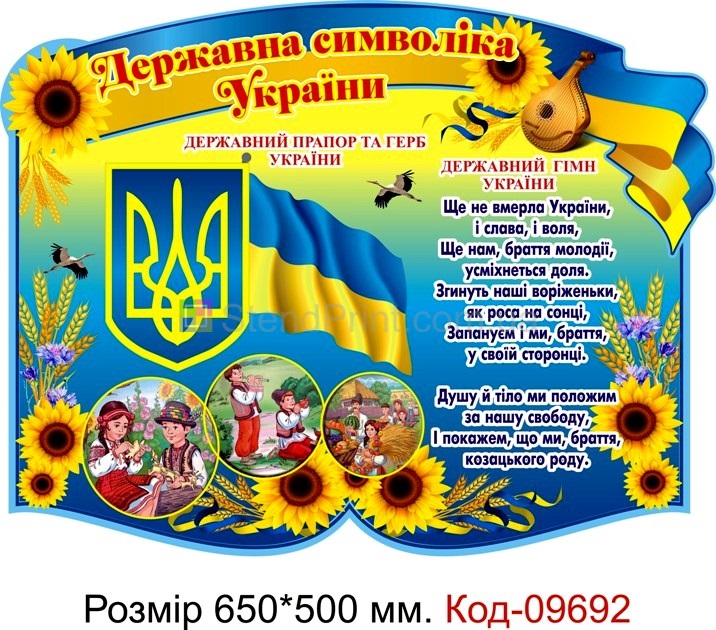 Комплект стендів з українською абеткою в початковий клас