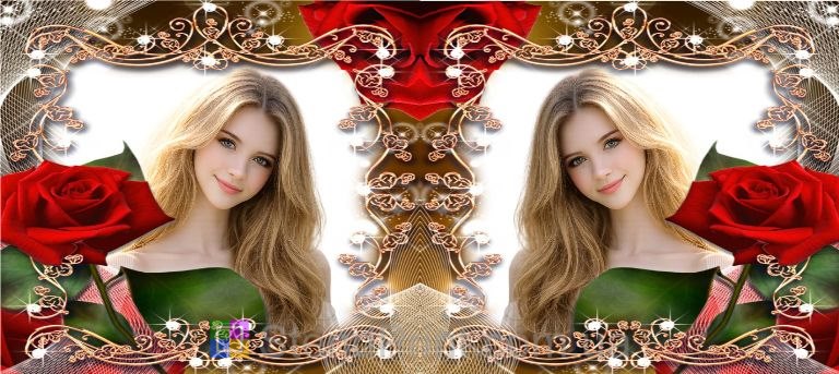 Кружка з фото для коханої з червоною трояндою романтичний подарунок замовити