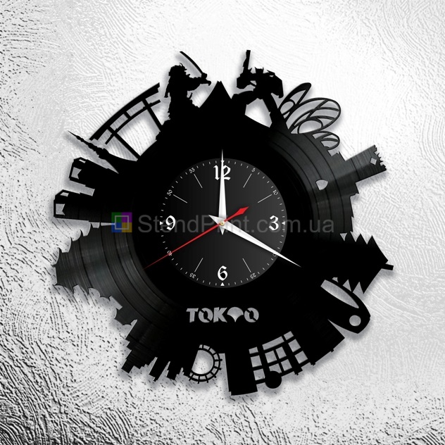 Настенные электронные часы Токио