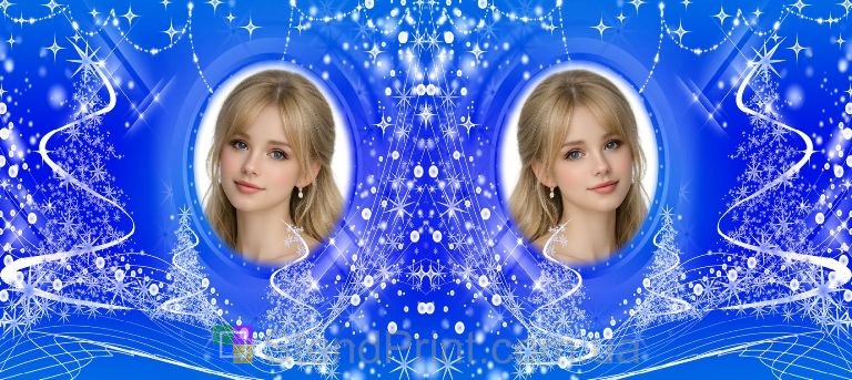 Чашка с фото зимний подарок девушке фоточашка со снежинками заказать