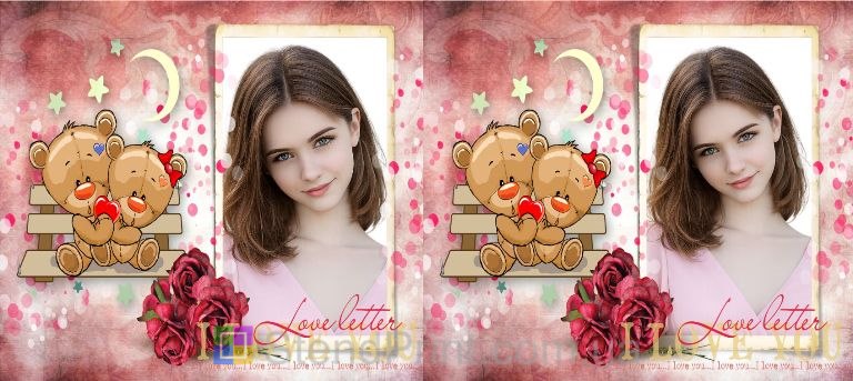 Чашка з фото та ведмедиками Тедді — милий подарунок коханій