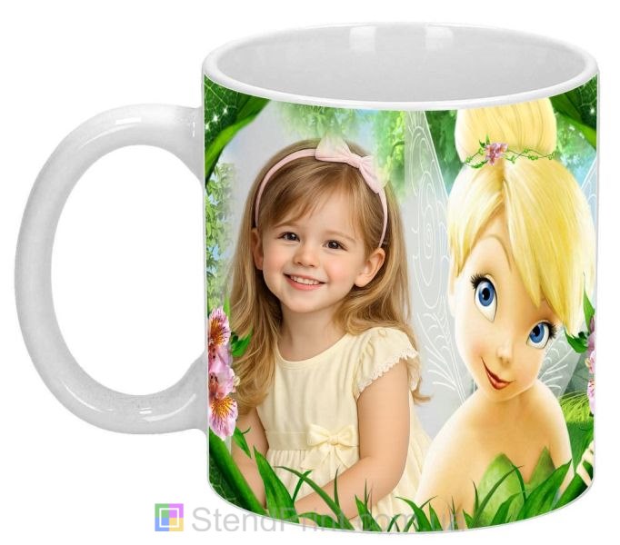 Дитяча кружка з фото для дівчинки — маленька принцеса