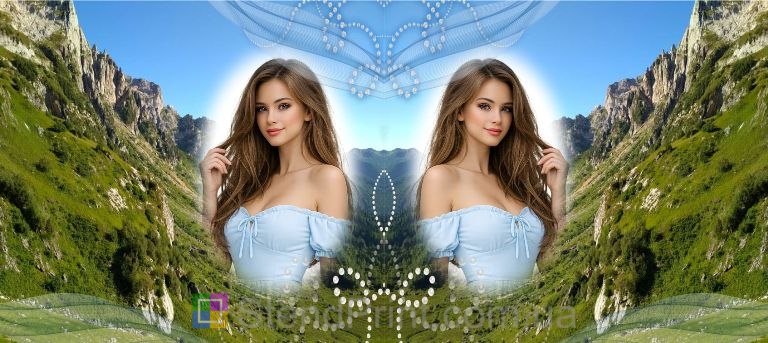 Чашка з фото гірських пейзажів, природа — замовити