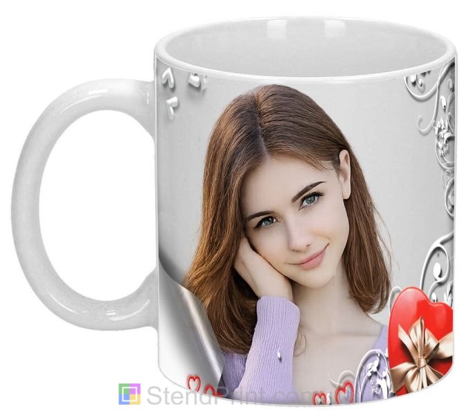 Романтична кружка з фото для коханої на замовлення