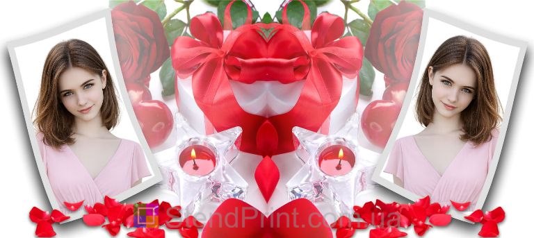 Кружка с фото — романтический подарок любимой