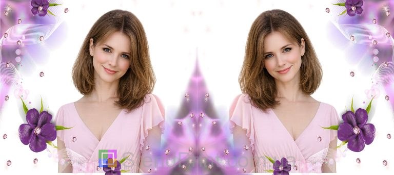 Кружка з фото квіти та тканина зі своїм фото фотодрук замовити