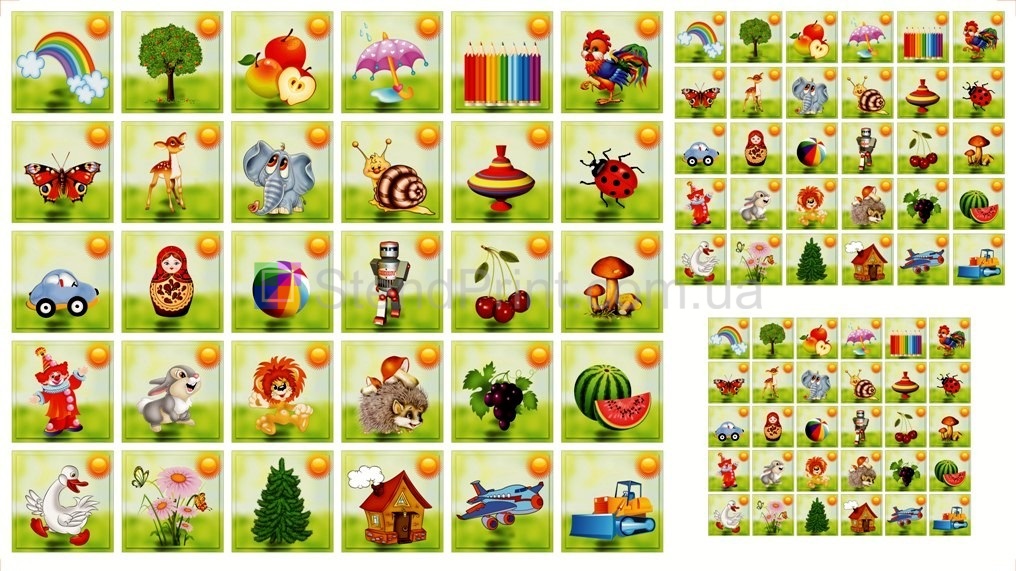 Комплект наклейок на шафки ліжка стіни в днз