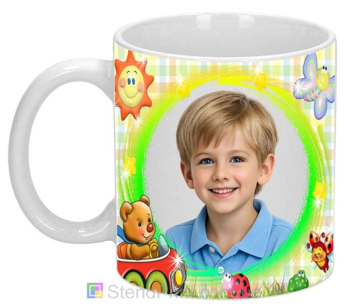 Кружка с фото для мальчика детский подарок сыну заказать онлайн