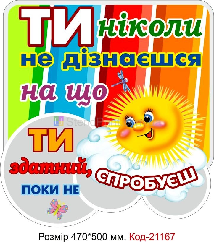 Комплект стендів для початкового класу Код-21166