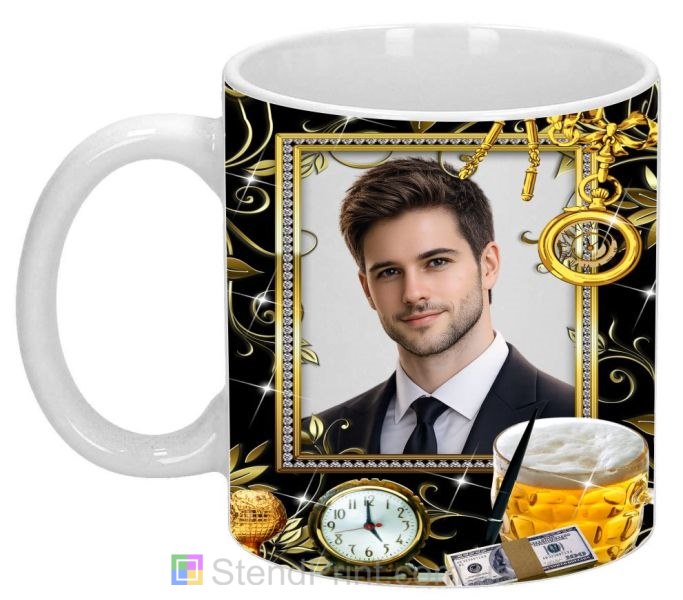 Чашка з фото на подарунок чоловіку