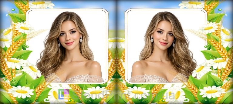 Кружка з фото для дівчини з ромашками красивий подарунок замовити