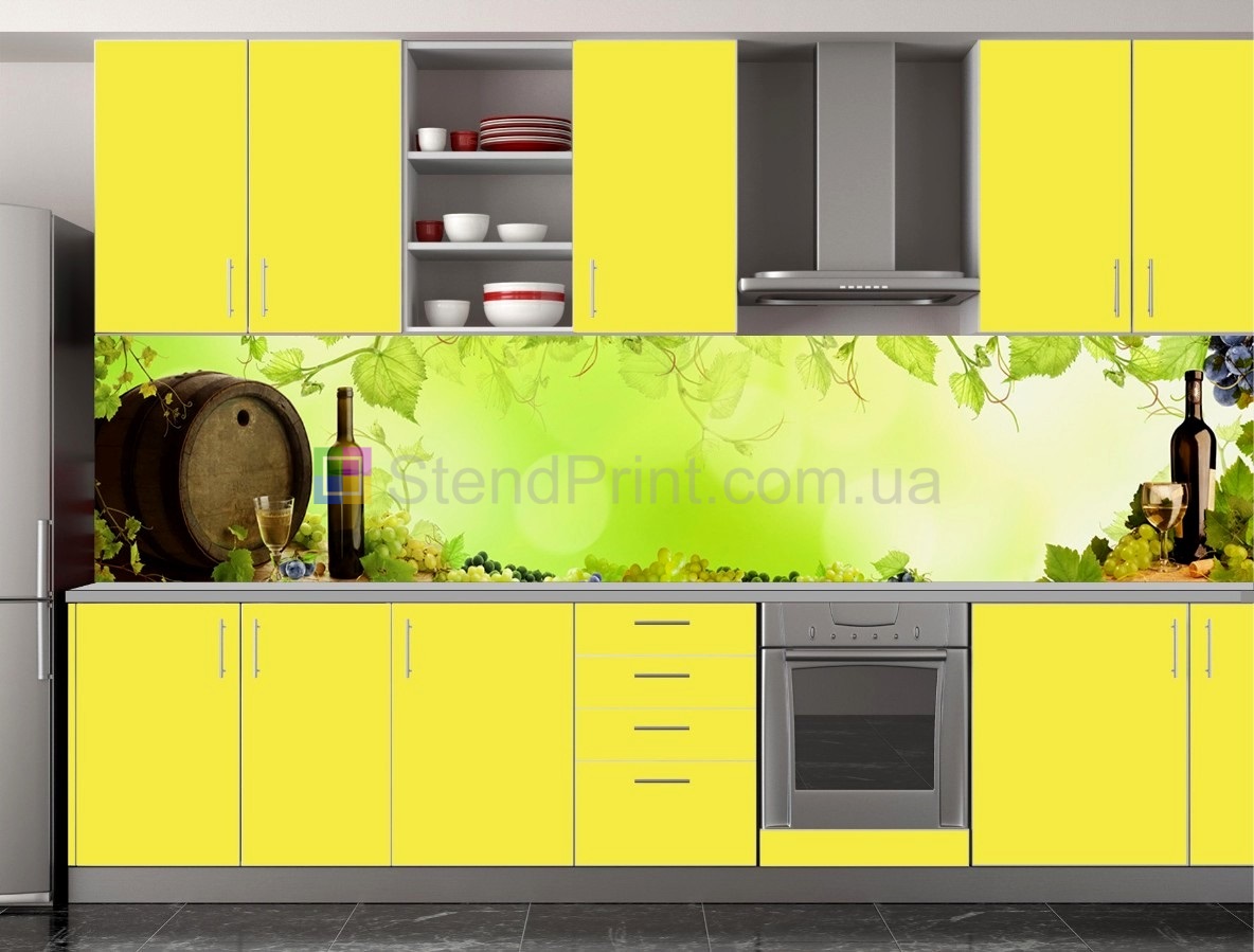 Кухонный фартук город