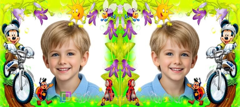 Кружка з фото для хлопчика дитяча кружка з велосипедом замовити