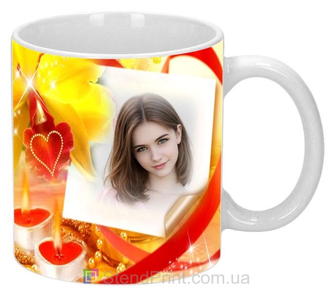 Кружка с фото для влюблённых — идеальный подарок