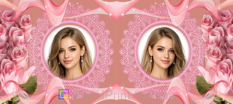 Кружка с фото для девушки романтический подарок кружка с розами заказать