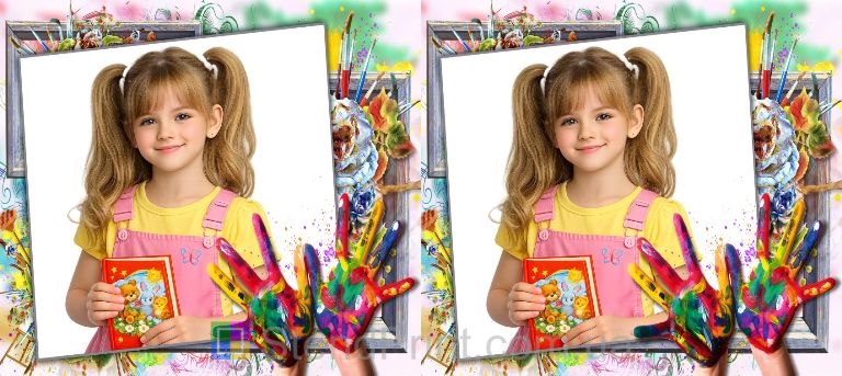 Дитяча чашка з фото — для юних художників