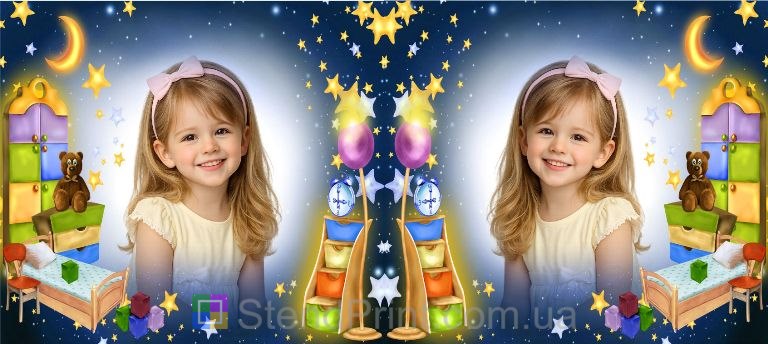 Детская кружка с фото звёздочки и сладкие сны