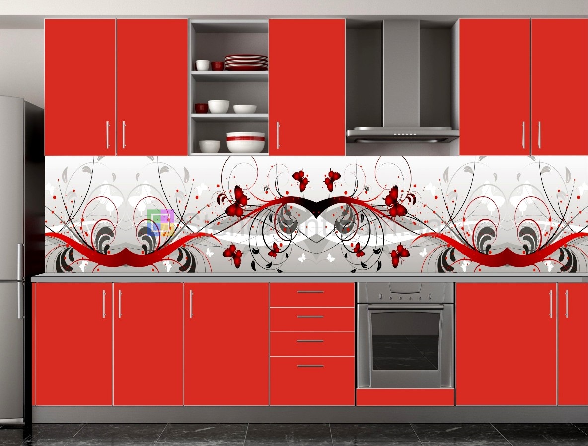 Фартук для кухни из подручных материалов