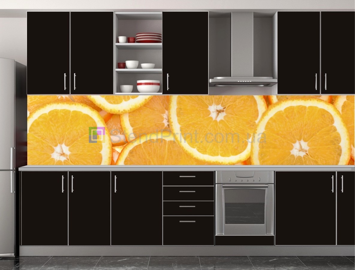 Интересные фартуки для кухни (мандаринки)