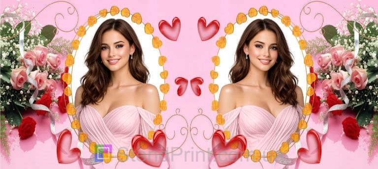 Горнятко з фото з букетом троянд подарунок коханій дівчині купити онлайн