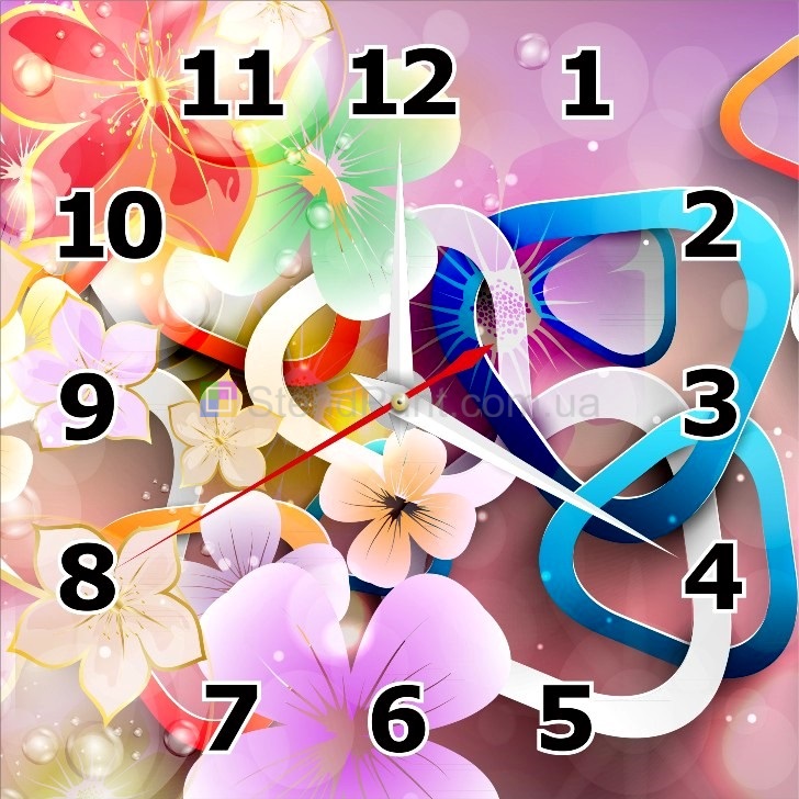 Годинник настінний декоративний