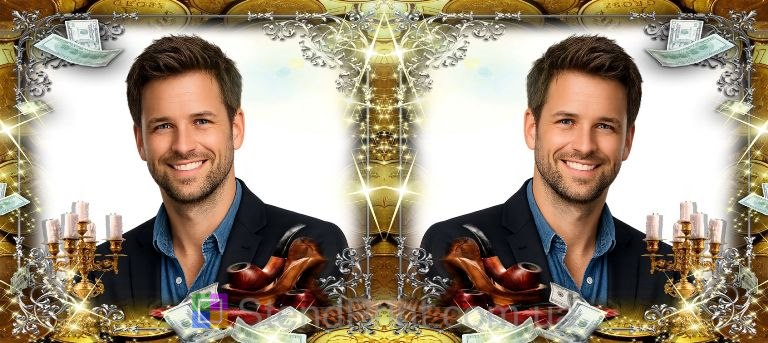 Кружка с фото на подарок мужчине про деньги и роскошь