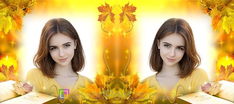 Кружка з фото осіння казка персональний фотодрук купити онлайн