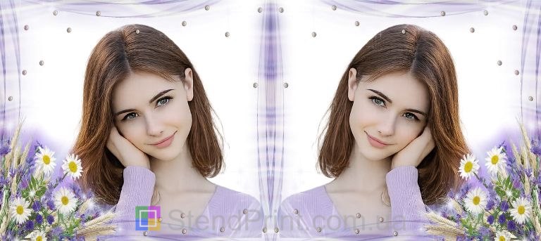 Чашка з фото ромашки зі своїм фото замовити фотодрук