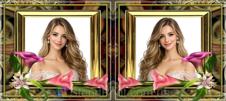 Кружка с фото для девушки элегантный подарок кружка с рамкой заказать