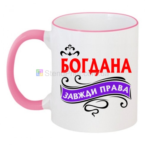 Кружки с именами Богдана