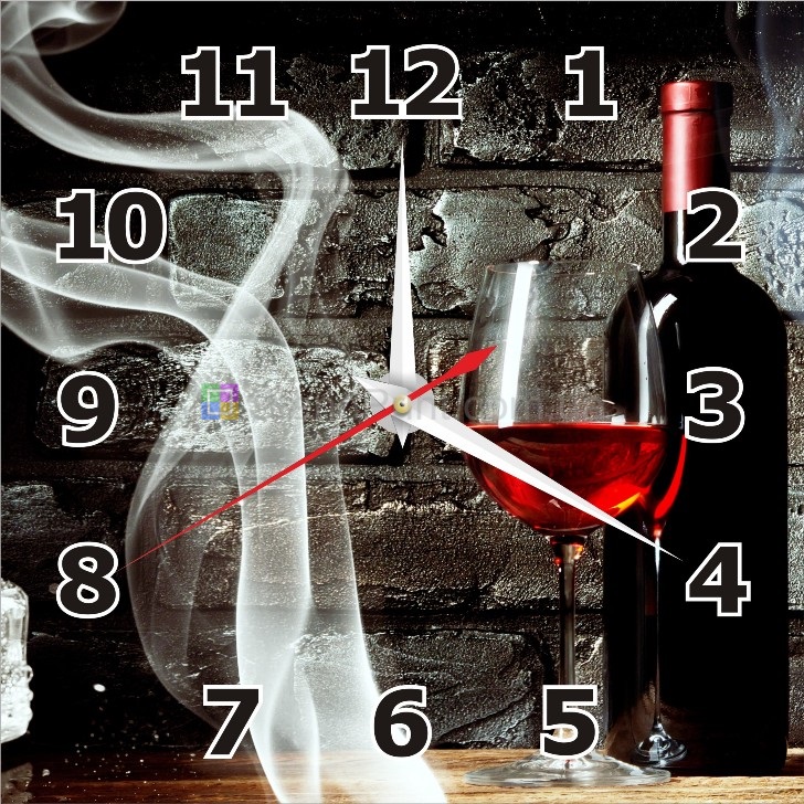 Великий годинник на стіну