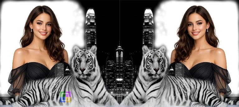 Чашка з фото для дівчини з тигром — стильний подарунок, замовити онлайн